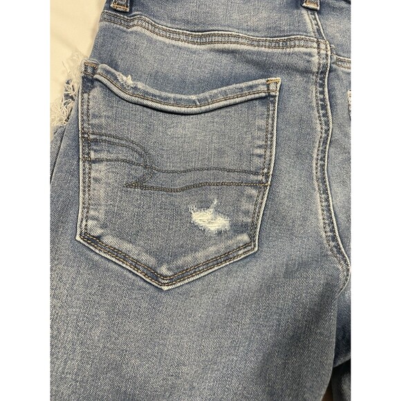 American Eagle Jeans Next Level Stretch Women's Size 2 Super High Rise Jegging - Picture 10 of 15